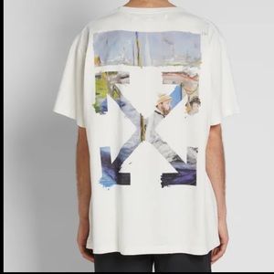 Off-white oil paint arrows tee